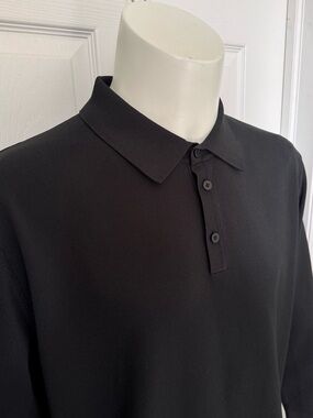 Mens Lululemon Air Knit Long Sleeve Polo Shirt Size XL Brand New Without Tags